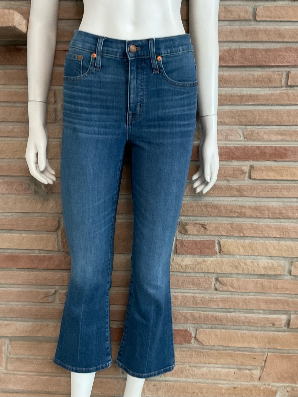 Madewell Jeans Cali Demi Boot 26 Medium Wash